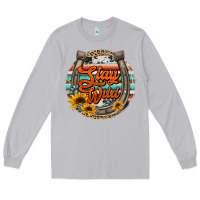 Moon Dust stay wild horseshoe Long Sleeve Tee - Jasminsmagicworld