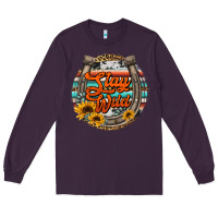 Plum stay wild horseshoe Long Sleeve Tee - Jasminsmagicworld