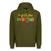 Army Green do it for the culture Premium Hoodie - JahusDesignShop