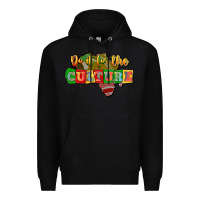 Black do it for the culture Premium Hoodie - JahusDesignShop