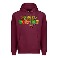 Burgundy do it for the culture Premium Hoodie - JahusDesignShop