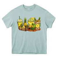 Arona pineapple farm fresh coffee cups Heavy Core Tee - Zillion Design Studio