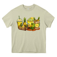 Mossy pineapple farm fresh coffee cups Heavy Core Tee - Zillion Design Studio