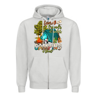 Dove Grey fires friends drinks camping crew Zipper Hoodie - NancyCooperArtShop