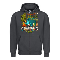 Smoke fires friends drinks camping crew Zipper Hoodie - NancyCooperArtShop