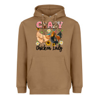 Toasted Coconut crazy chicken lady Heavyweight Hoodie - Artiststas