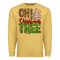 Antique Gold oh Christmas tree cake Premium Sweatshirt - Jasminsmagicworld