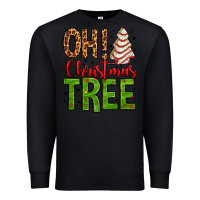 Black oh Christmas tree cake Premium Sweatshirt - Jasminsmagicworld