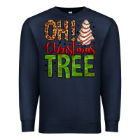 Navy oh Christmas tree cake Premium Sweatshirt - Jasminsmagicworld