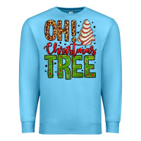 Ocean Blue oh Christmas tree cake Premium Sweatshirt - Jasminsmagicworld
