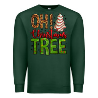 Sports Green oh Christmas tree cake Premium Sweatshirt - Jasminsmagicworld