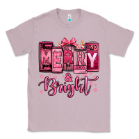 Lilac merry and bright pink Christmas Classic Tee - Jasminsmagicworld