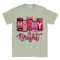 Matcha merry and bright pink Christmas Classic Tee - Jasminsmagicworld
