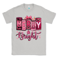Moon Dust merry and bright pink Christmas Classic Tee - Jasminsmagicworld