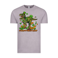 Vintage Zinc shamrockscrusher t rex and horseshoe Vintage Tee - AdoDesignShop