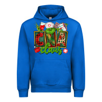 Cobalt cna  certified nursing assistant claus Urban Hoodie - CowGirlArtShop