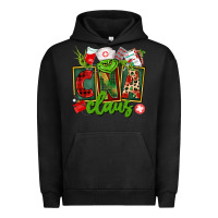 Pigment Black cna  certified nursing assistant claus Urban Hoodie - CowGirlArtShop