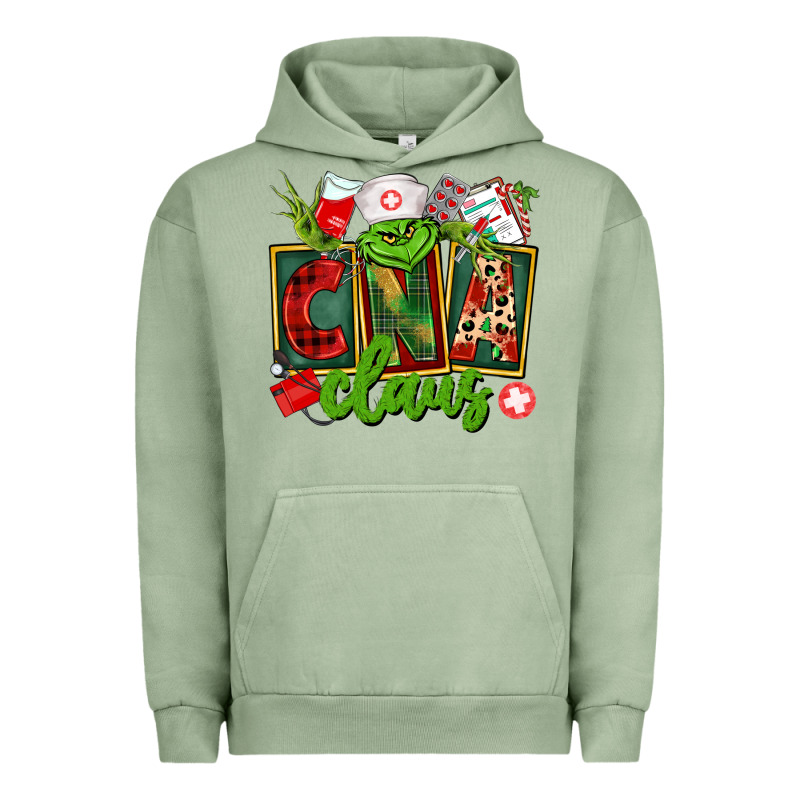 Cna  Certified Nursing Assistant Claus Urban Hoodie by CowGirlArtShop | Teevron