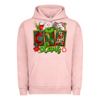 Pigment Salmon cna  certified nursing assistant claus Urban Hoodie - CowGirlArtShop