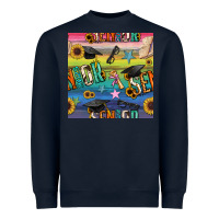 Navy graduation seamless pattern Heavyweight Sweatshirt - BundleAndBundleShop