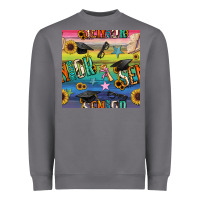 Storm graduation seamless pattern Heavyweight Sweatshirt - BundleAndBundleShop