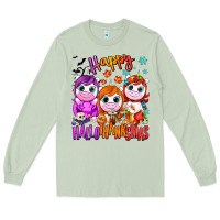 Matcha Happy Hallothanksmas unicorns Long Sleeve Tee - NancyCooperArtShop
