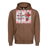 Chestnut christian Zipper Hoodie - MaliasSmallBusiness