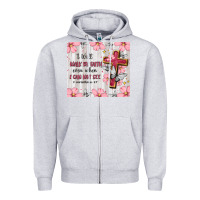 Heather Grey christian Zipper Hoodie - MaliasSmallBusiness