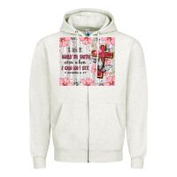 Oatmeal Heather christian Zipper Hoodie - MaliasSmallBusiness