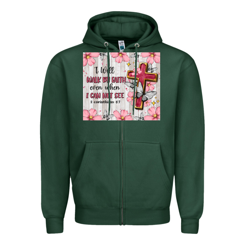 Christian Zipper Hoodie by MaliasSmallBusiness | Teevron
