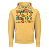 Thankful  Blessed And Kind Of A Mess Vintage Hoodie | Teevron