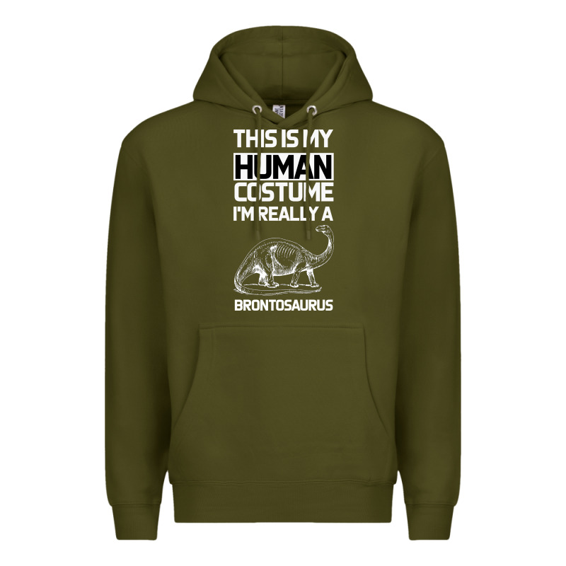 This Is My Human Costume Im Really A Brachiosaurus Premium Hoodie by Bettercallsaul | Teevron