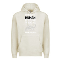 Oatmeal Heather This Is My Human Costume Im Really A Brachiosaurus Premium Hoodie - Bettercallsaul