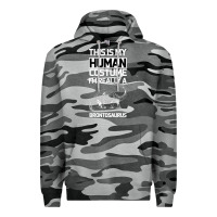 Slate Camo This Is My Human Costume Im Really A Brachiosaurus Premium Hoodie - Bettercallsaul