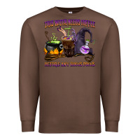 Chestnut this witch needs coffee before any hocus pocus Premium Sweatshirt - BarkalooDesign