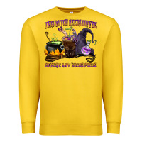 Lemon this witch needs coffee before any hocus pocus Premium Sweatshirt - BarkalooDesign