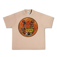 Burro horseshoe circle Urban Heavy Tee - JahusDesignShop