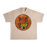 French Oak horseshoe circle Urban Heavy Tee - JahusDesignShop