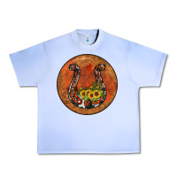 Grape Ice horseshoe circle Urban Heavy Tee - JahusDesignShop