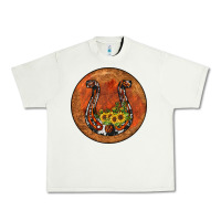 Pistachio horseshoe circle Urban Heavy Tee - JahusDesignShop