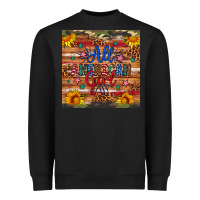 Black all american girl Heavyweight Sweatshirt - Artiststas