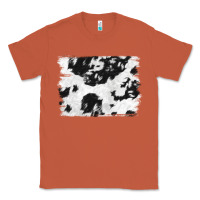 Copper black and white cowhide backround Classic Tee - NancyCooperArtShop