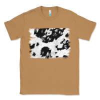 Toasted Coconut black and white cowhide backround Classic Tee - NancyCooperArtShop