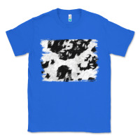 True Royal black and white cowhide backround Classic Tee - NancyCooperArtShop