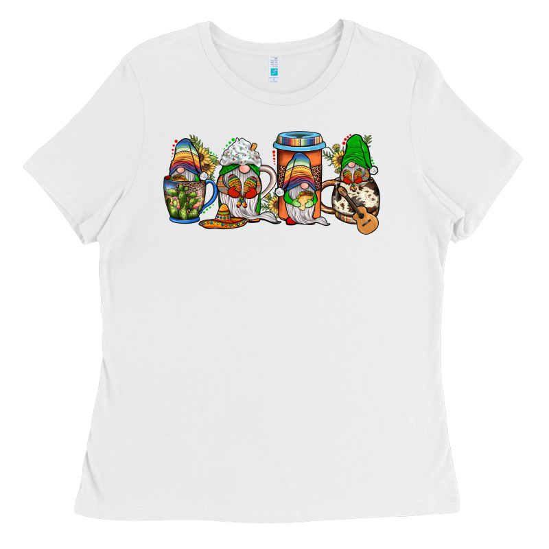 Mexican Gnomies Coffee Ladies Tee by JahusDesignShop | Teevron