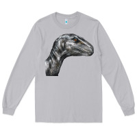Moon Dust Velociraptor Face Long Sleeve Tee - LillyAllenDesigns