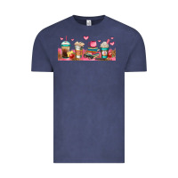 Vintage Denim teacher fuel coffee cups Vintage Tee - Jasminsmagicworld