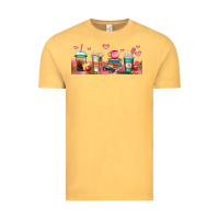 Vintage Mustard teacher fuel coffee cups Vintage Tee - Jasminsmagicworld
