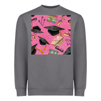 Storm pink glitter graduation seamless pattern Heavyweight Sweatshirt - BundleAndBundleShop