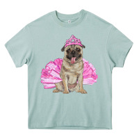 Arona balerina pug with tutu Heavy Core Tee - RanaPortraitStore